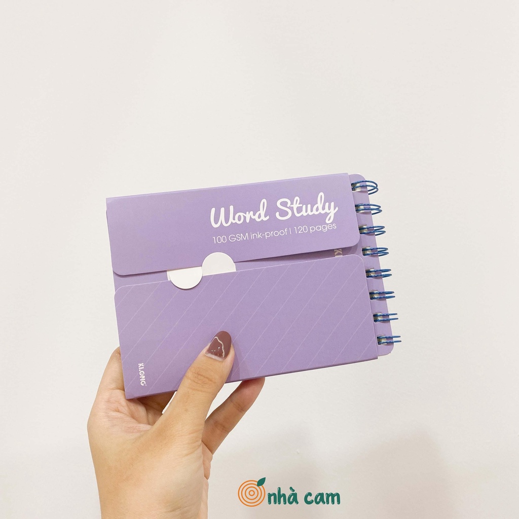 Sổ Học Từ Vựng Thông Minh Word Study Klong Nhà Cam