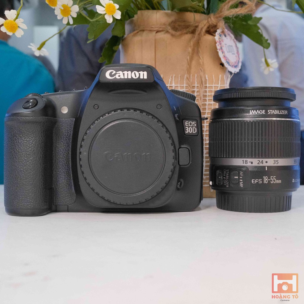 Máy ảnh Canon 30D + lens kit cũ