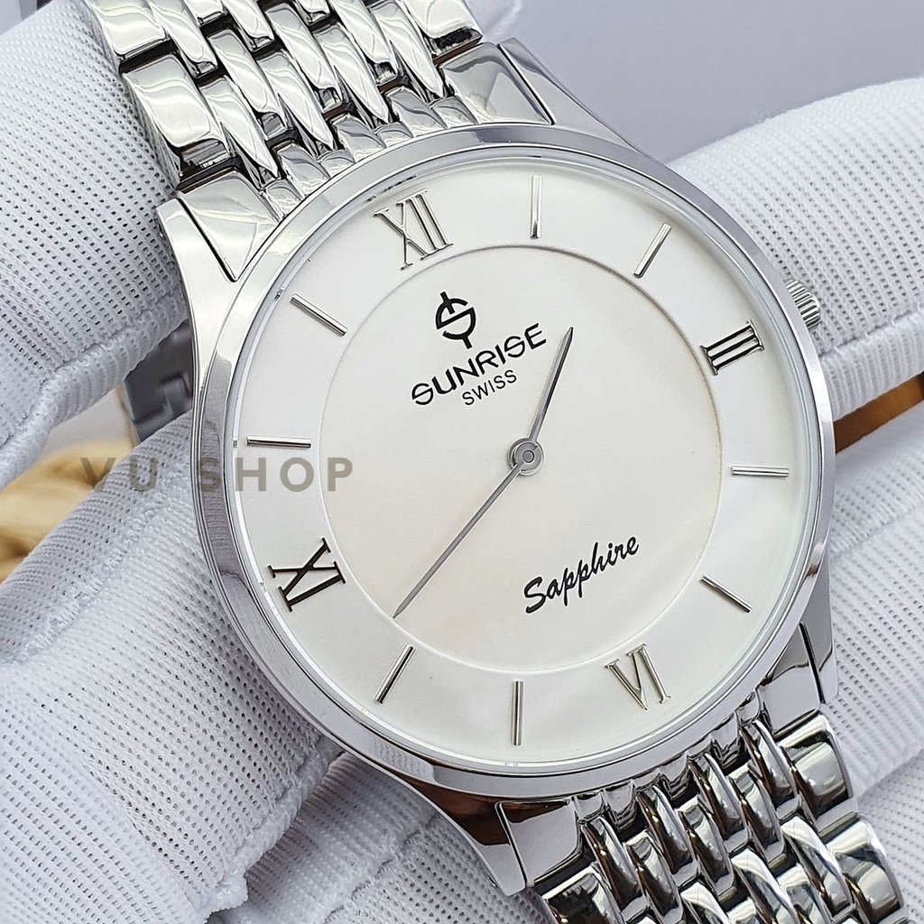 Đồng hồ nam SUNRISE DM736SWC - Siêu mỏng