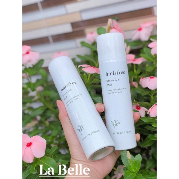 xịt khoáng trà xanh