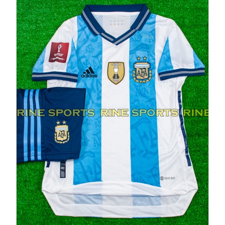 Bộ Áo bóng đá đội tuyển  Arg - Argentina hàng super thailand chuẩn thi đấu