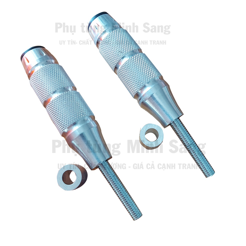 Gù Chống Đổ Sau CNC gắn xe máy mẫu cong