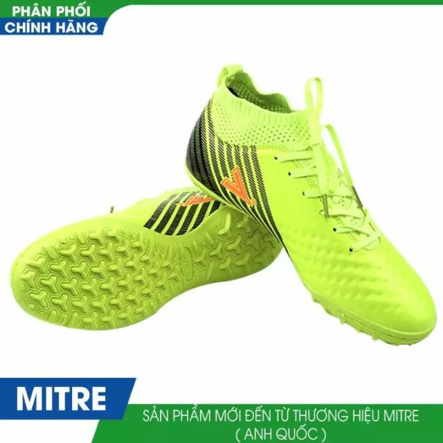 Giày đá bóng Mitre MT 170434 - Xanh lime