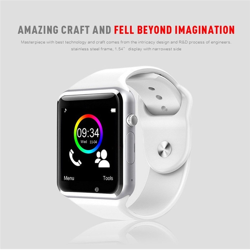 Đồng hồ thông minh A1 hỗ trợ sim mở rộng, nghe gọi qua Bluetooth, nghe nhạc trực tiếp