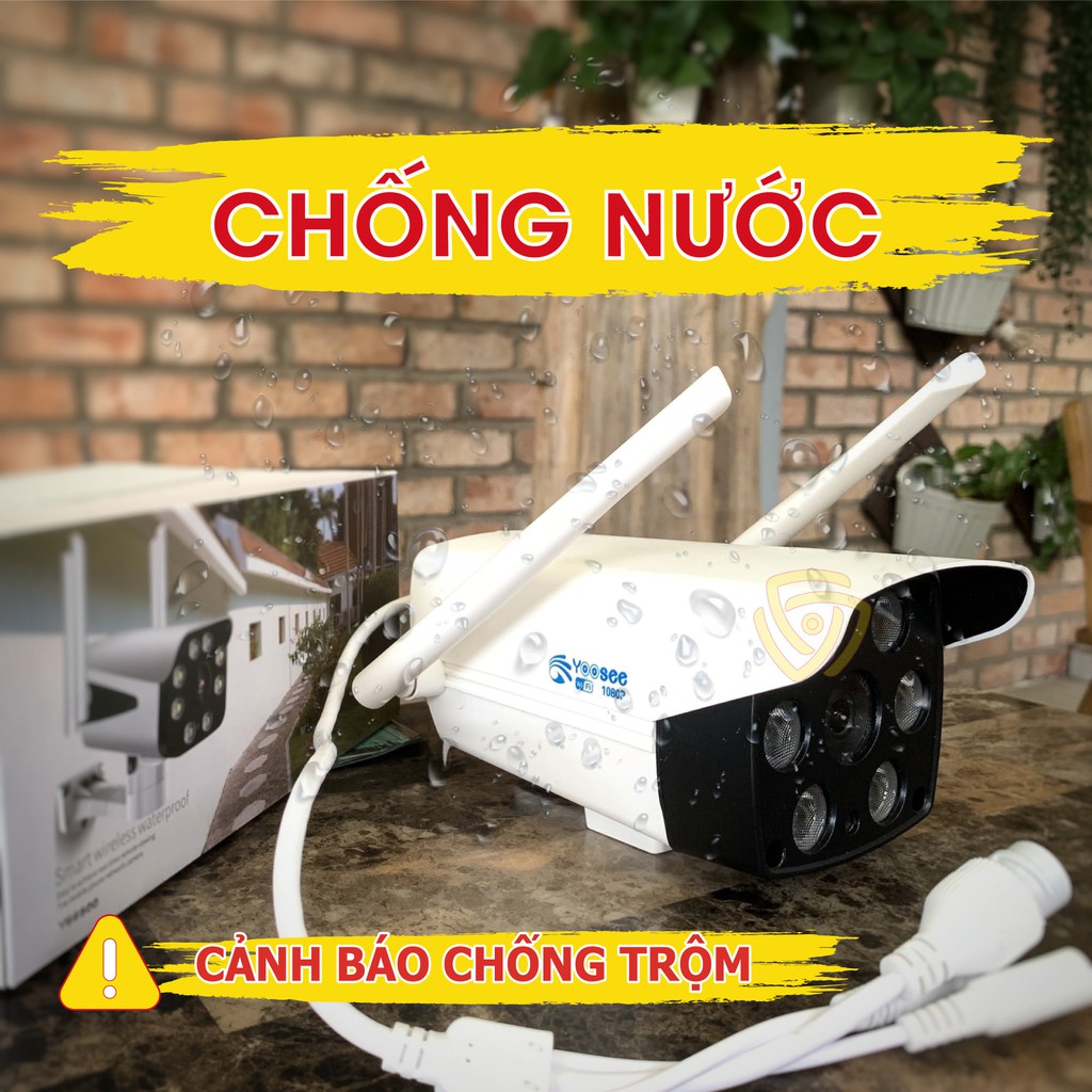 CAMERA YOOSEE NGOÀI TRỜI CHỐNG NƯỚC - CHỐNG NẮNG - CHỐNG BUI- NHÌN ĐÊM CỰC TỐT