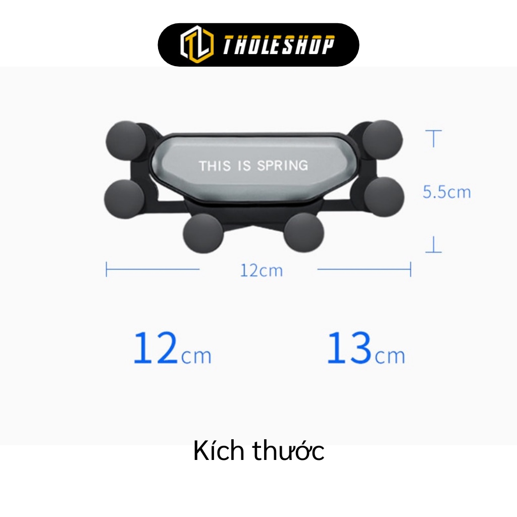 Giá Đỡ Điện Thoại Trên Ô Tô - Kẹp Giữ Điện Thoại Gắn Taplo Và Cửa Gió Điều Hòa 7728