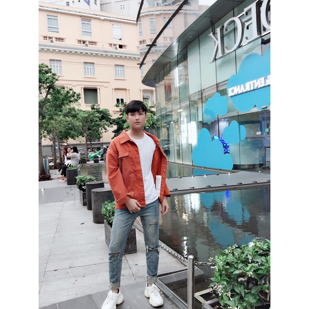 🌟HCM🌟🌺FREESHIP 99K🌺️⚡ Hot Sale Áo Khoác Kaki Nam AKKK06⚡<--- Linh Stoer | BigBuy360 - bigbuy360.vn