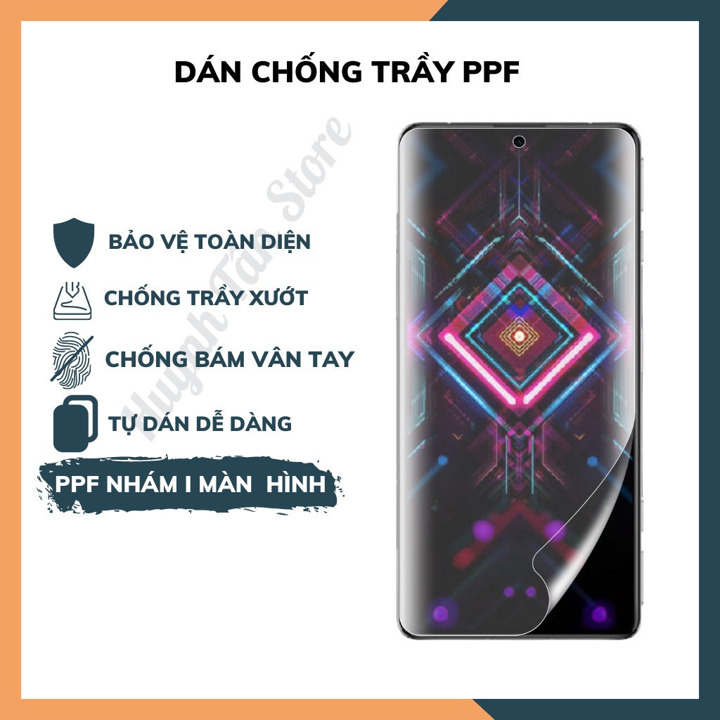 Dán dẻo PPF redmi k40 gaming trong suốt hoặc nhám chống bám vân tay bảo vệ điện thoại mua 1 tặng 1 huỳnh tân store