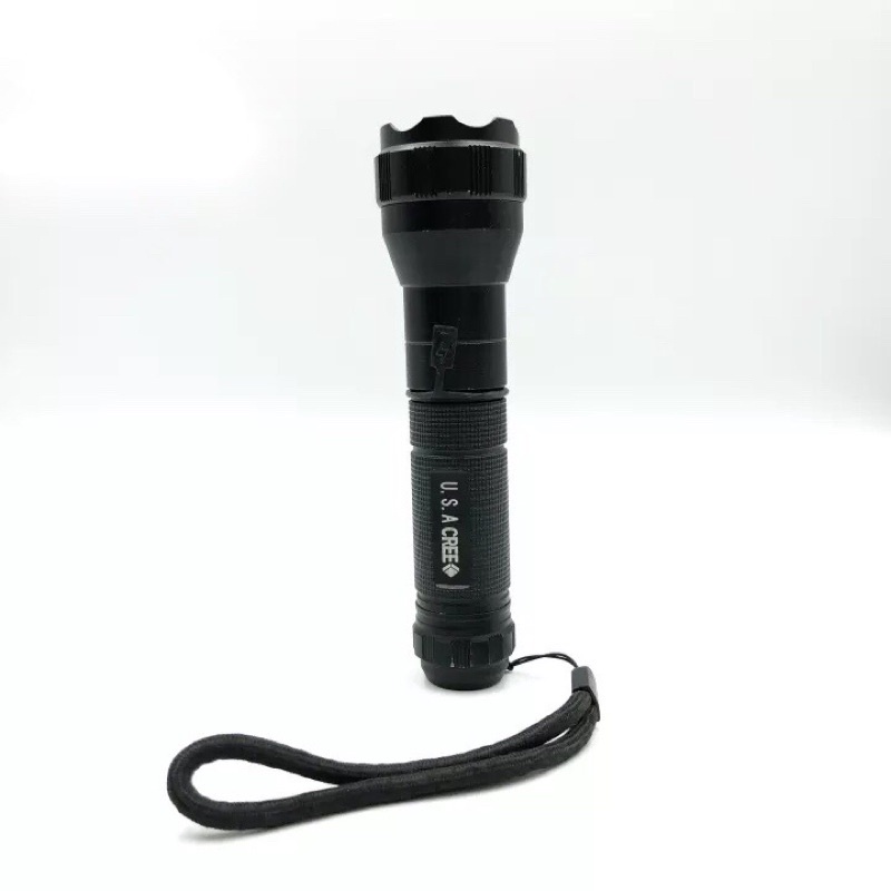 Đèn pin sạc siêu sáng HY-535. Bộ