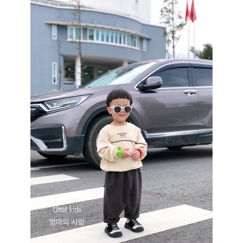 ÁO SWEATER DÀNH CHO BÉ GÁI VÀ BÉ TRAI PHONG CÁCH HÀN QUỐC 505 FORM NHỎ