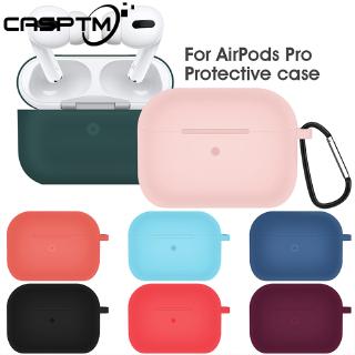 Vỏ silicone mềm màu kẹo bảo vệ cho hộp sạc tai nghe Apple Airpods Pro