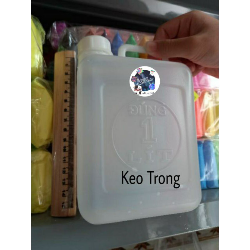 Keo Trong giá sỉ siêu rẻ làm Clear Slime | toru_slime