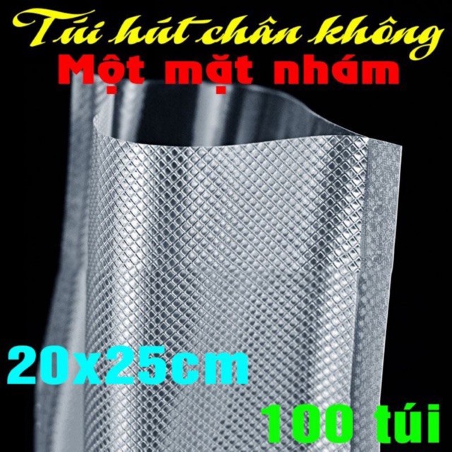 Túi Hút Chân Không Mặt Nhám Size 20x25cm [Tổng 100 Túi]