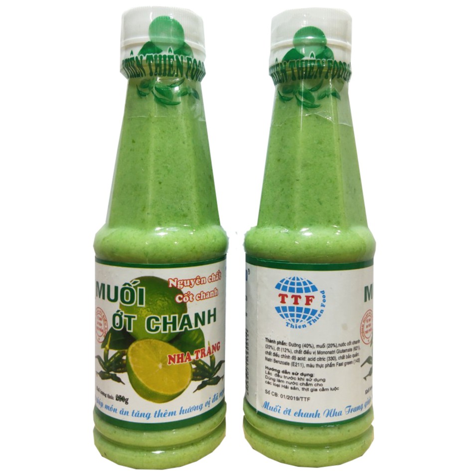 Muối Chanh Ớt Xanh 130 Gam ( Chai )