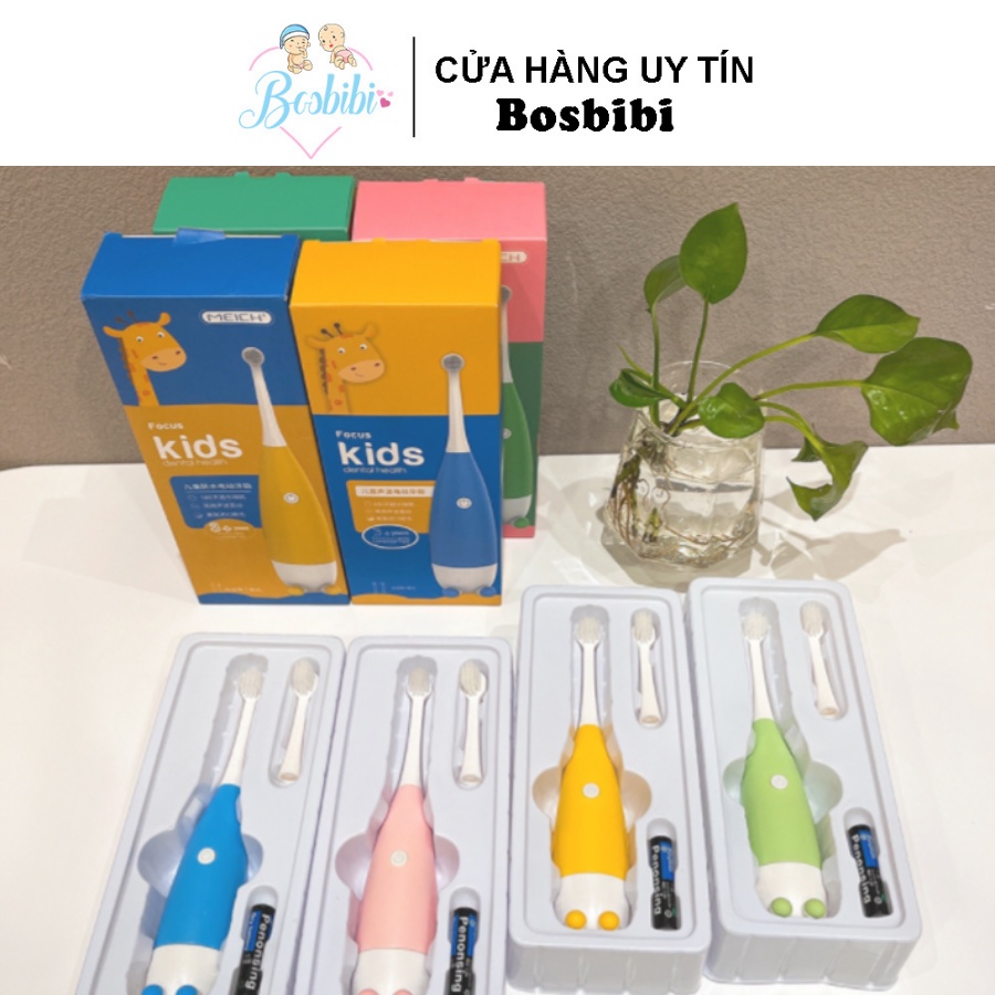 Bàn chải đánh răng tự động cho bé 3 - 12 tuổi