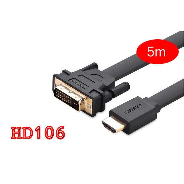 Cáp HDMI to DVI (24+1) Ugreen 30138