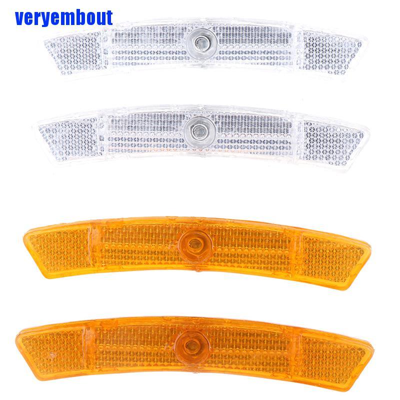 Bộ 2 Ống Phản Quang Cảnh Báo An Toàn Cho Bánh Xe Đạp