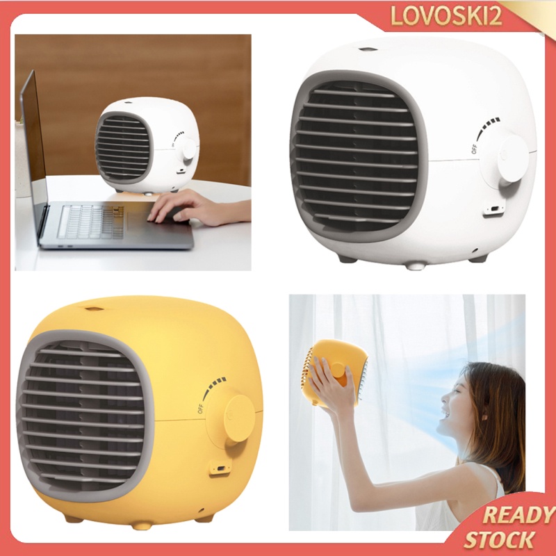 [LOVOSKI2]Air Conditioner USB Personal Unit Cooling Fan Space Humidifier 200ML Home