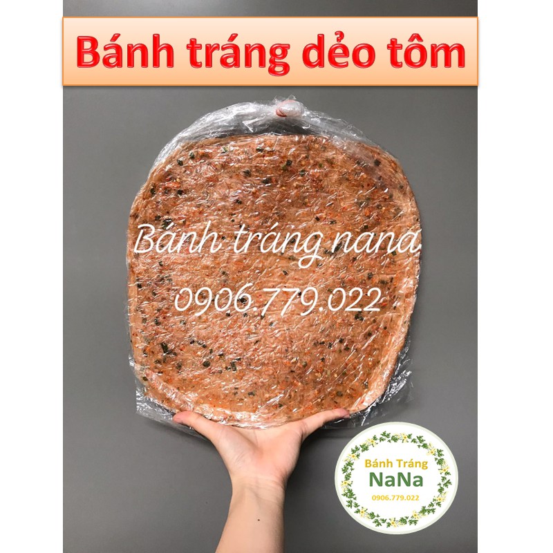 Bánh tráng dẻo tôm- dẻo cay loại ngon - 1kg ( khoảng 28-30 cái bánh) (Có video)