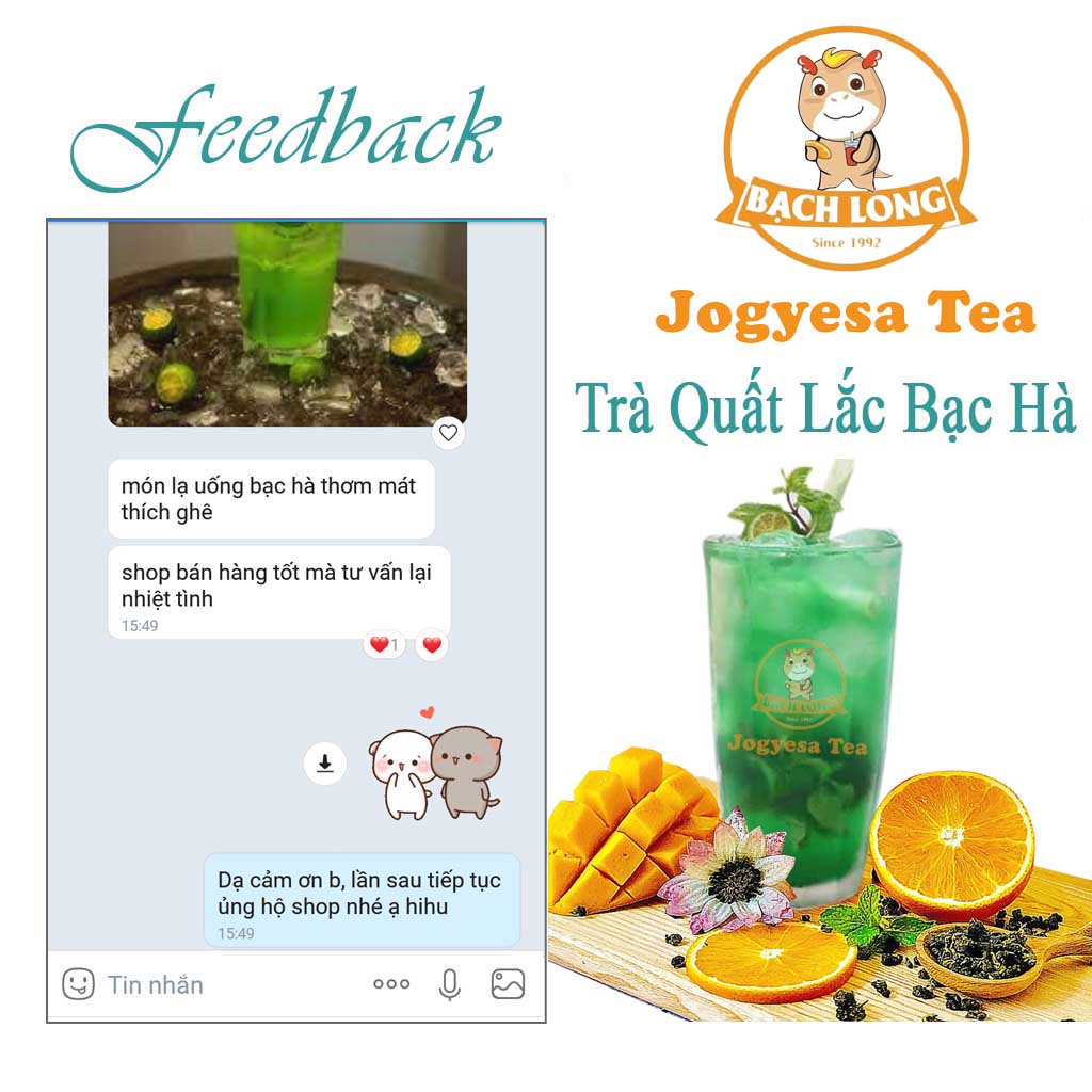 Trà Quất Lắc Bạc Hà Tự Pha Ngon Rẻ