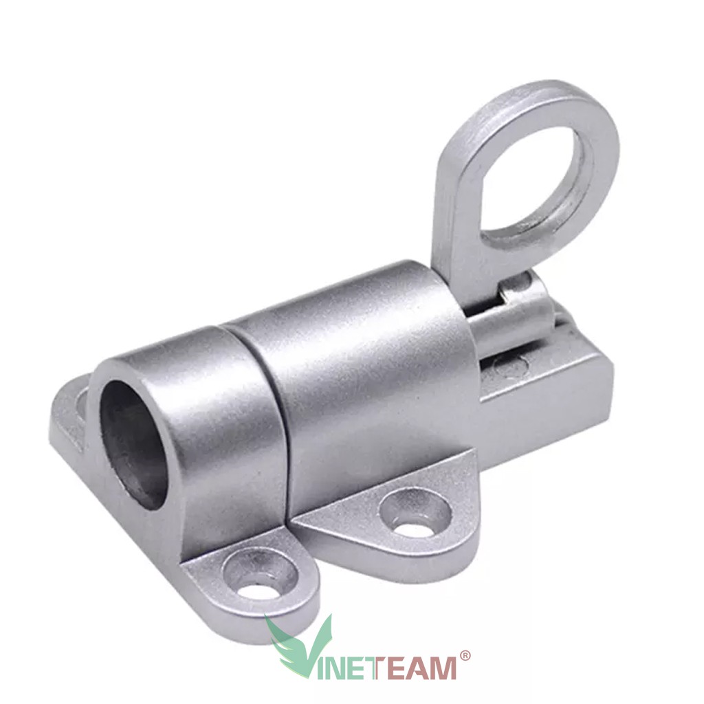 Chốt khóa cài cửa tự động cửa sổ cửa ra vào an toàn tự động bằng hợp kim nhôm (kèm ốc vít) -DC4588