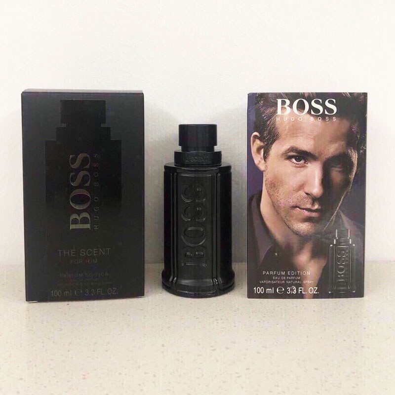 Nước hoa nam bosss tròn đen 100