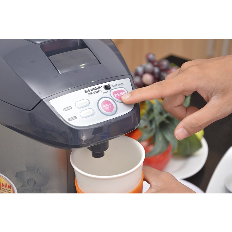 Bình Thủy Điện Sharp KP-Y32PV - Hàng Chính Hãng