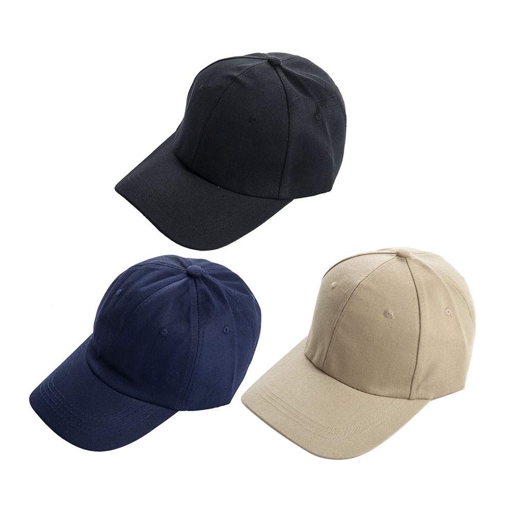 Mũ Lưỡi Trai Cotton Màu Sắc Retro Đơn Giản Thời Trang Cho Nam Và Nữ