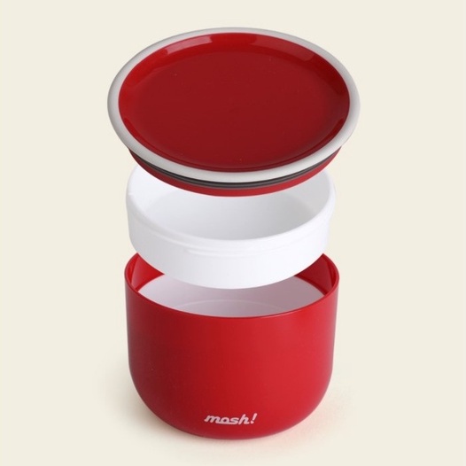 Hộp đựng cơm văn phòng Mosh Latte Lunchbox 480ml