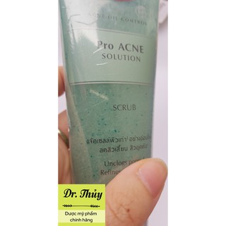 🆘Gel Tẩy Tế Bào Chết Cho Da Mụn EUCERIN PROACNE SOLUTION SCRUB 100ML