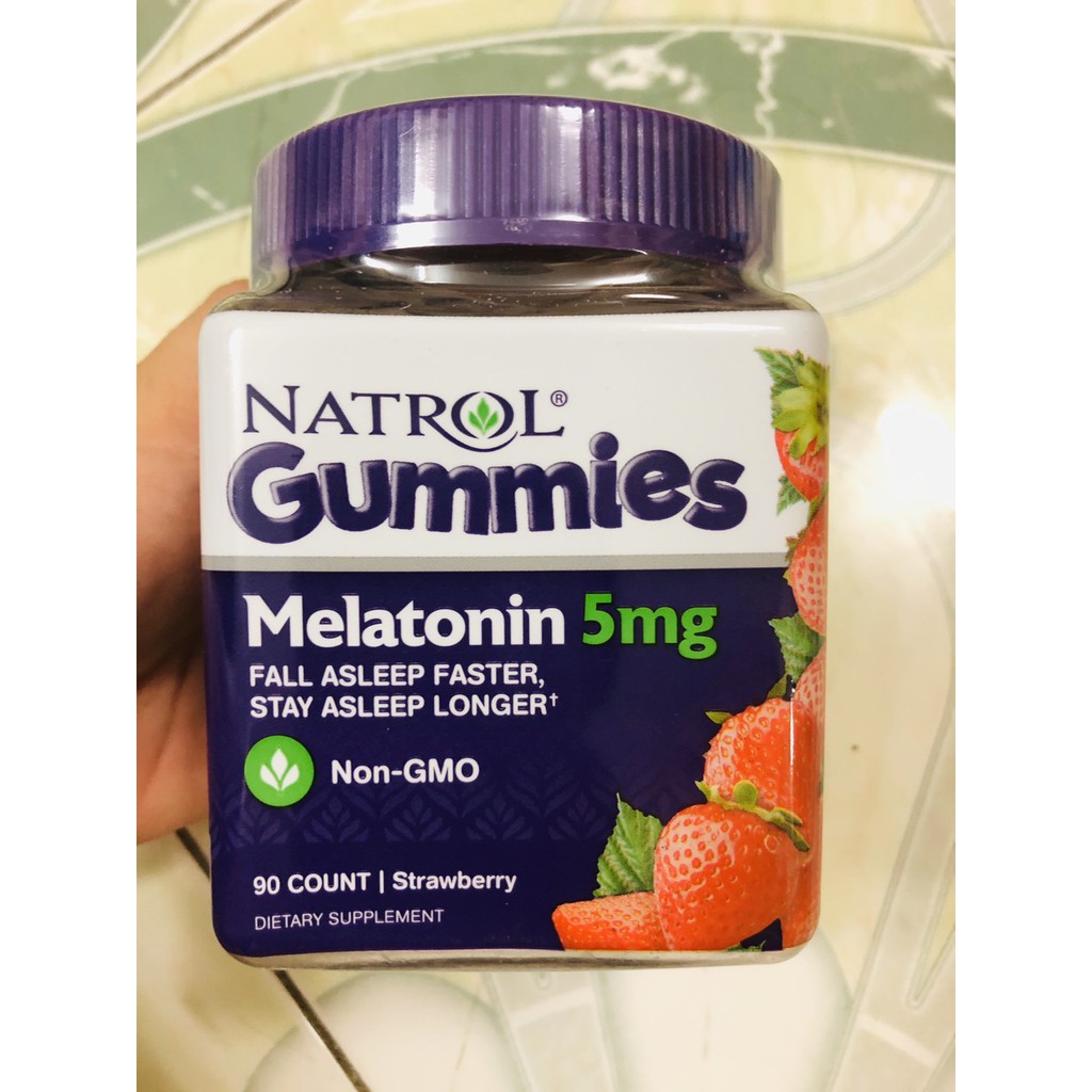 KẸO DẺO NATROL GUMMIES MELATONIN SẼ ĐÁNH BAY NỔI LO THIẾU NGỦ CỦA BẠN (HÀNG CHUẨN MỸ)