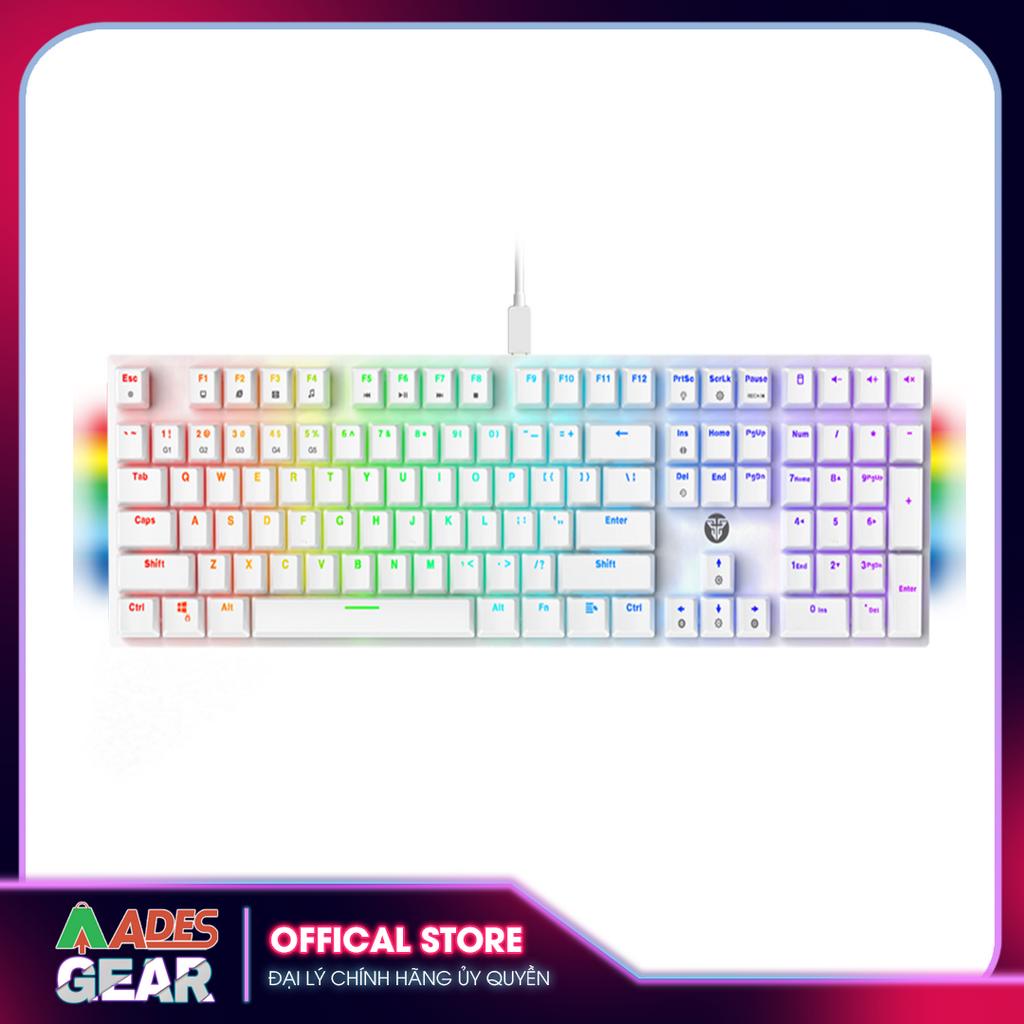 ✔️ Bàn Phím Cơ Gaming FANTECH MK855 MAXFIT108 Blue/Red Switch ✔️ 4 Phím Media ✔️ BẢO HÀNH 12