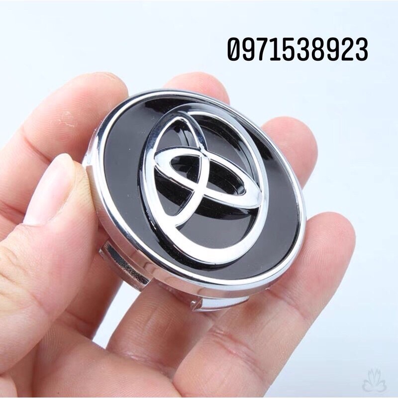 Nắp chụp lazang chụp mâm 62mm Cho Toyota Camry Yaris Corolla altis vios innova  hàng oem loại xịn đẹp