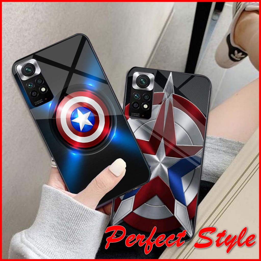Ốp lưng Phủ Bóng  Avenger xiaomi redmi A1 10c 10A Note 11 4g 11s 11 pro K40s K50 gaming F4 GT Poco C40 Mi 12T K50 ultra