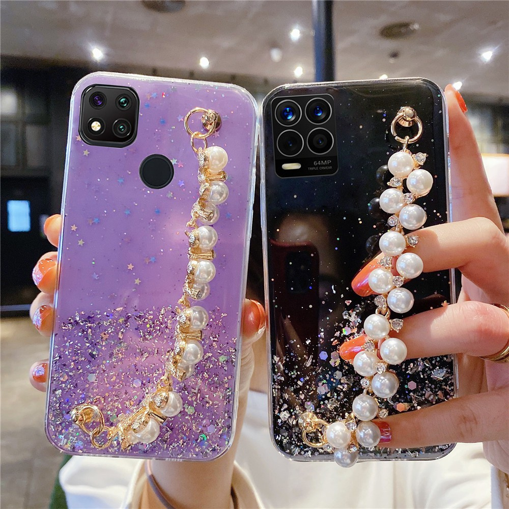 Ốp Điện Thoại Kim Tuyến Lấp Lánh Cho Oppo Realme 8 7 Pro 4g 7i 8pro 7pro Realme C25 C12 C17 C15 C11 6 5 5i C3