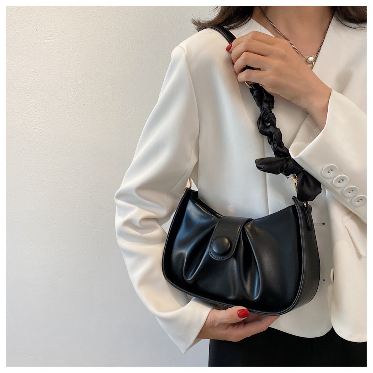 Túi xách nữ, Túi đeo chéo nữ thời trang có mặt cúc nhựa dây nơ quấn xinh xắn giá rẻ phong cách Hàn Quốc TX004