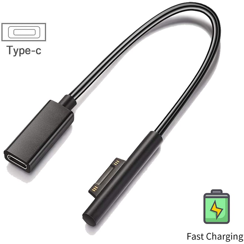Bề Mặt Cáp Sạc Kết Nối usb Type-c Cho surface pro7 go2 pro6 5 / 4 / 3 laptop1 / 2 / 3