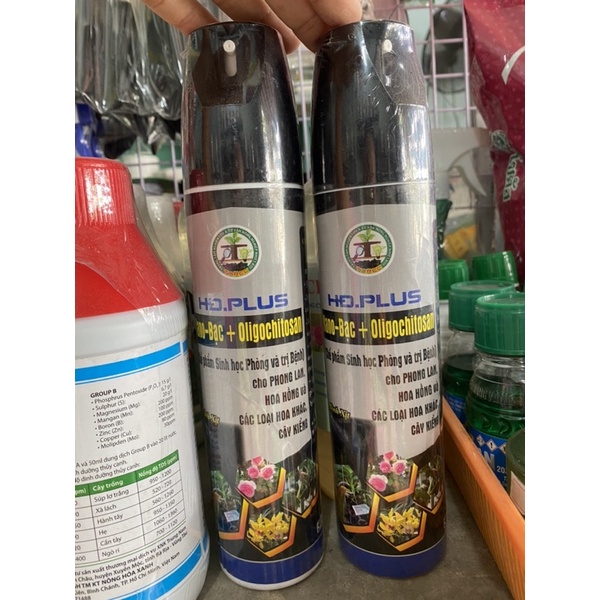 Nano Bạc Oligo Chitosan Diệt nấm thối nhũn, đốm lá, sương mai, thán thư, nấm hồng
