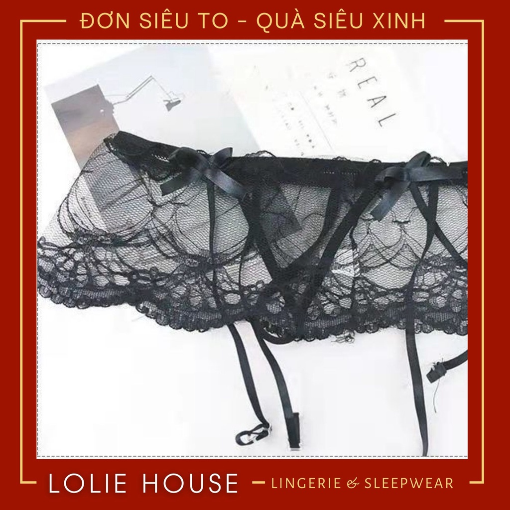Kẹp tất đùi sexy - Quần kẹp tất sexy quyến rũ LOLIE HOUSE - QT6