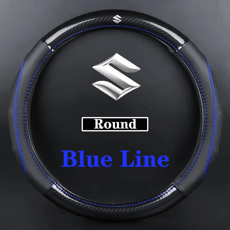 SUZUKI Bao Da Bọc Vô Lăng Xe Hơi Bằng Sợi carbon Cho swift ertiga sx4 alto ciaz dzire xl7