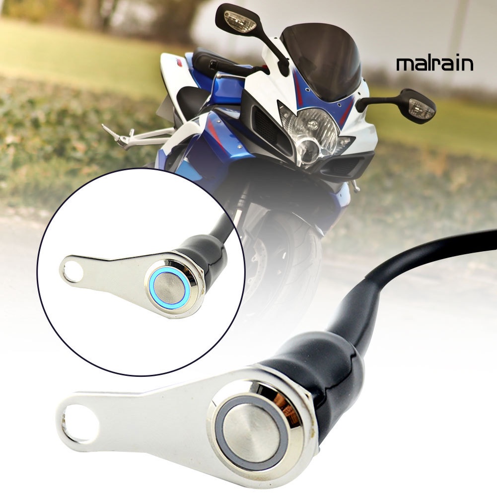 Công Tắc Bật / Tắt Đèn Pha Gắn Tay Lái Xe Máy Bằng Thép Không Gỉ