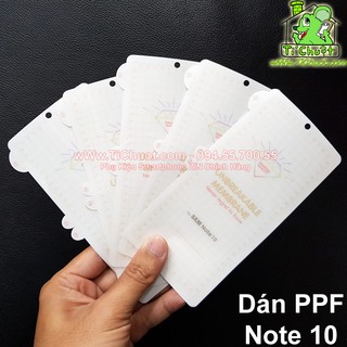 [Ảnh Thật] Dán CL Dẻo PPF Samsung Note 10/ Note 10 Plus Mặt Trước