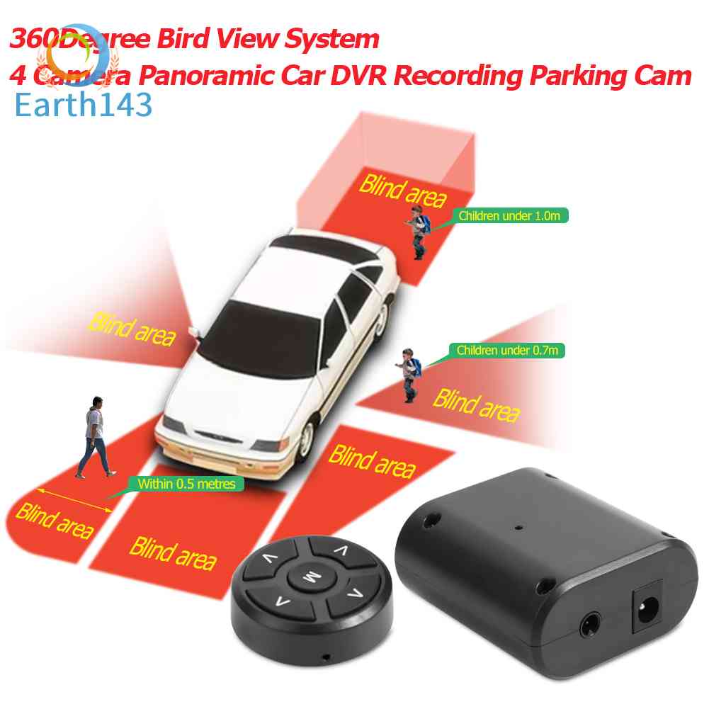 Camera Quan Sát Chim Đậu Xe Thông Minh 4 Camera Quay 360 Độ | BigBuy360 - bigbuy360.vn