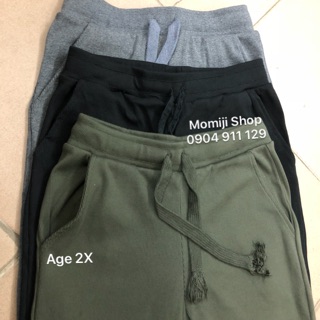Quần Jogger thun gân (Loại đẹp)