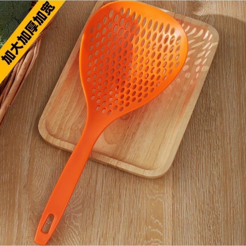 Vá vớt mì, đồ ăn nhúng lẩu - Muôi vớt đồ ăn dạng lưới cỡ lớn, chất liệu an toàn