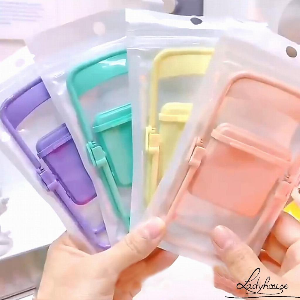 Giá đỡ điện thoại màu trơn thiết kế độc đáo kích thước nhỏ gọn tiện lợi