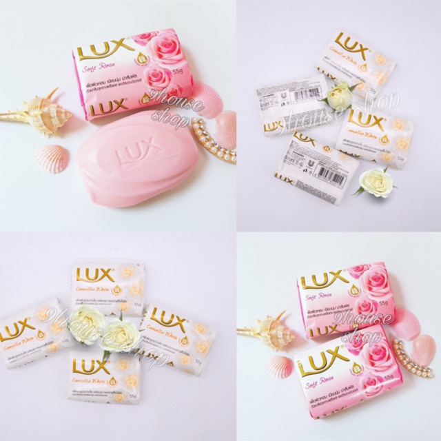 01 Cục Xà bông LUX Soft Rose Thái Lan 55 gram