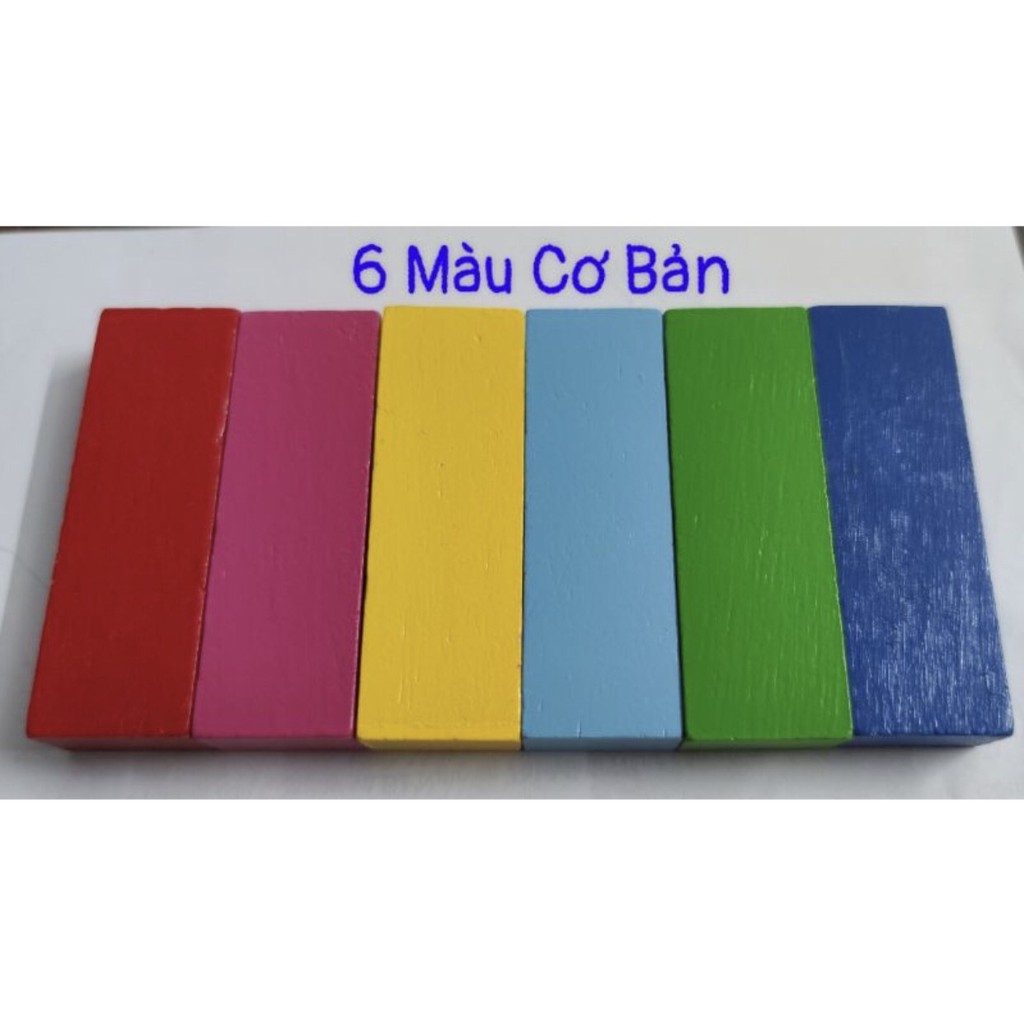 Bộ Đồ Chơi Rút Gỗ 48 Thanh Gỗ Size Lớn Và 1 Xúc Xắc Hàng Việt Nam - Gỗ Cao Su Cao Cấp