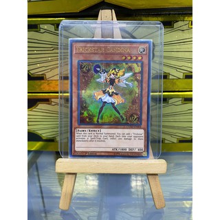 [ Dưa Hấu Yugioh ] Lá bài thẻ bài Trickstar Candina - Ultra Rare - Tặng bọc bài nhựa bảo quản
