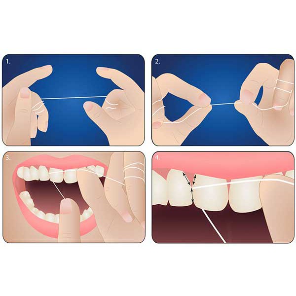 Chỉ nha khoa Oraltana - hương bạc hà, đa sợi